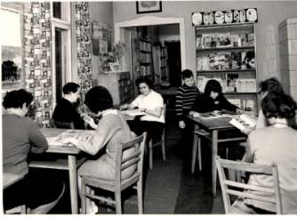Miejska Biblioteka Publiczna w Grabowie - w latach 1961 - 67, (Grabów nad Prosną - ul. Rynek 2)